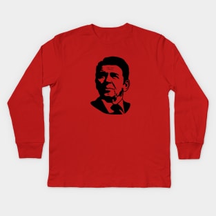 Reagan as Che Kids Long Sleeve T-Shirt